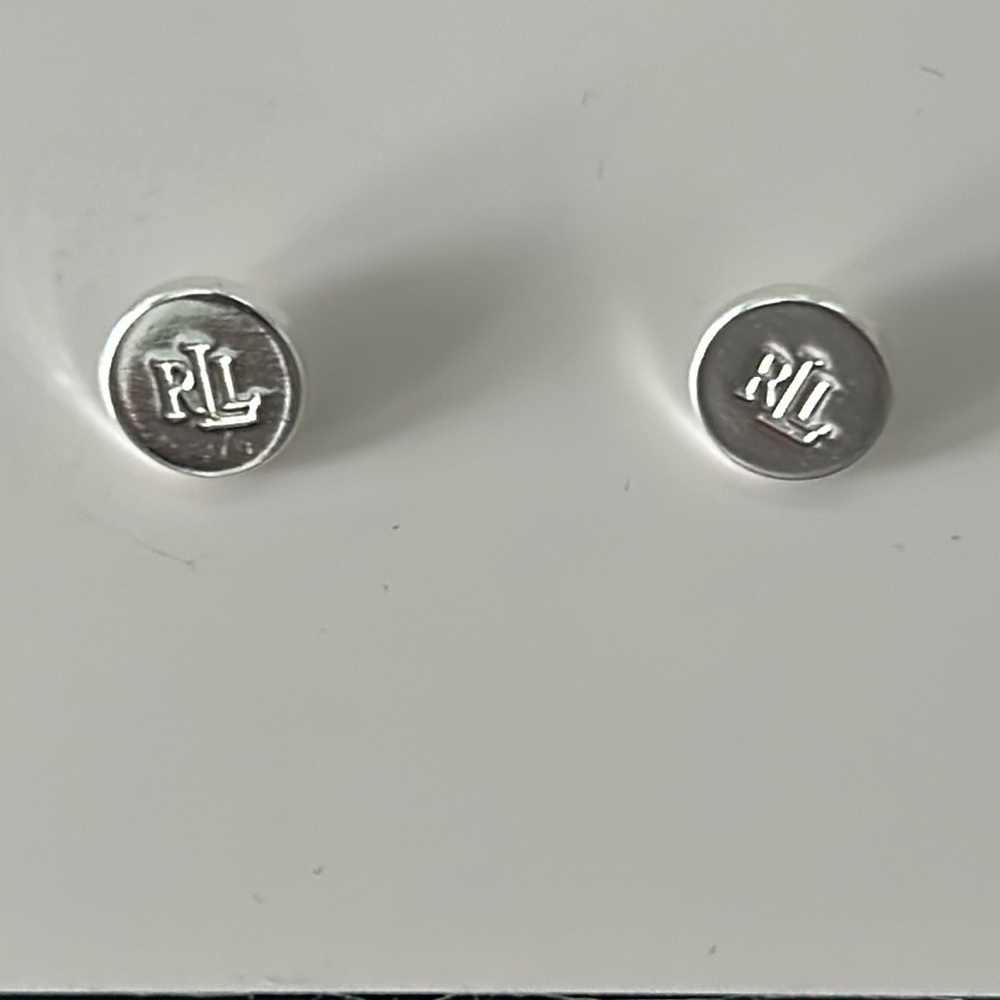 Ralph Lauren NWOT Disc Post Earrings